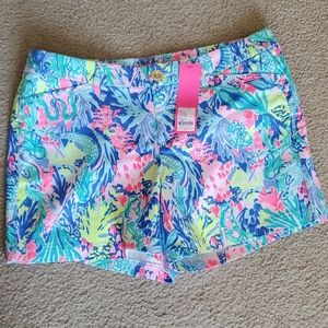 NWT Lilly Pulitzer 5" Bay Ave Shorts